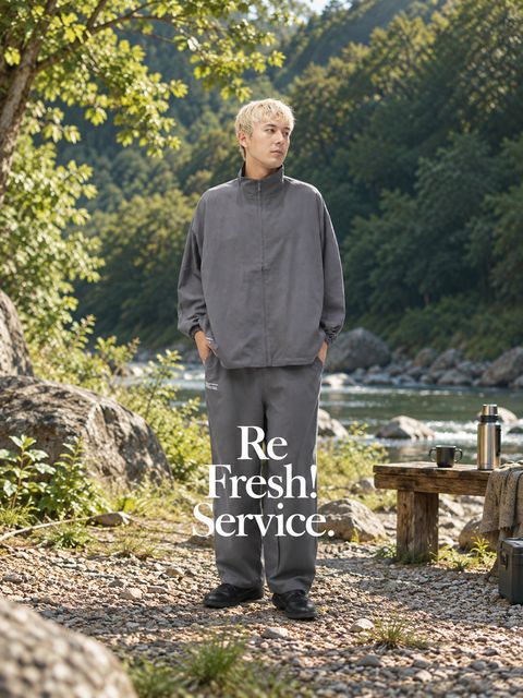 Re!FreshService SYNTHETIC WOOL TRACK SUIT (GRAY)☆9月19日(土)新作発売！