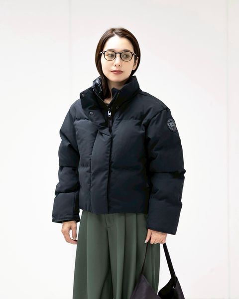 CANADA GOOSE  Grandview Cropped Jacket Black Label style 2025.11.08