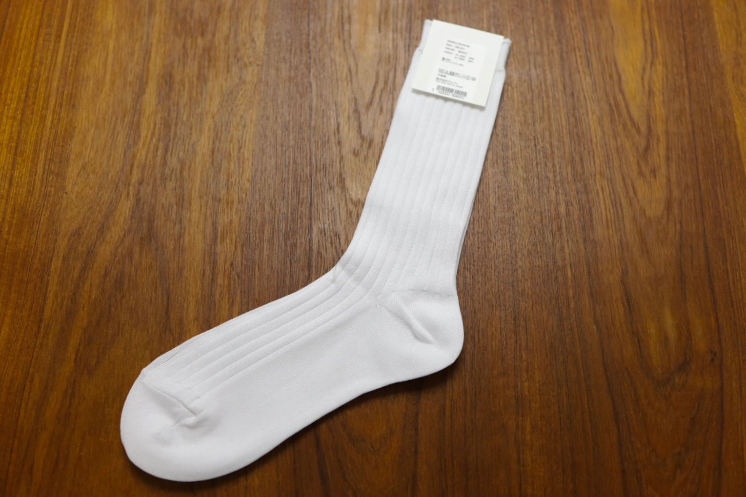 グラフペーパー26SS Graphpaper Rib Socks(GU261-90291B) WHITE☆1月24日(土)発売！