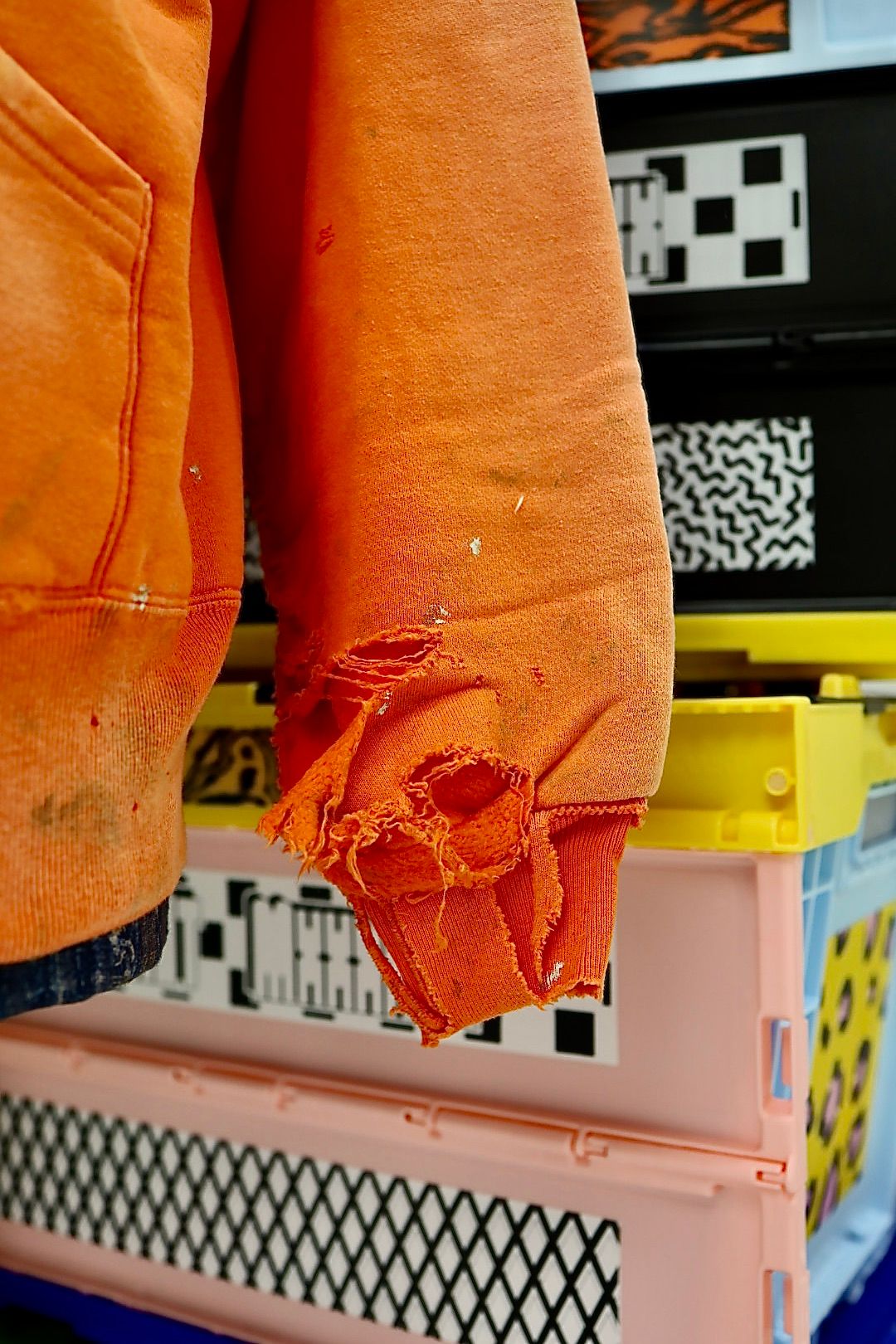 セントマイケル25AWベルベルジンコラボ BB_DBL FACE HOODIE/SAINT(SM-HR1-0000-C57)ORANGE☆11月8日(土)発売！