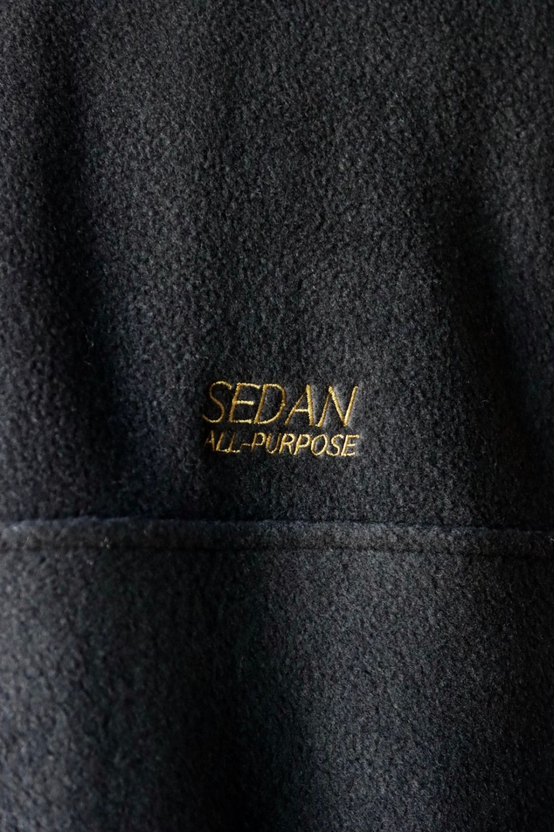 セダンオールパーパスFW23 Fleece Snap Pullover (SD23F-CT07)Black