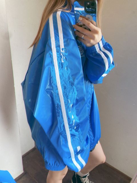 doublet 24SS 新作LAMINATE TRACK JACKET style.2024.1.12