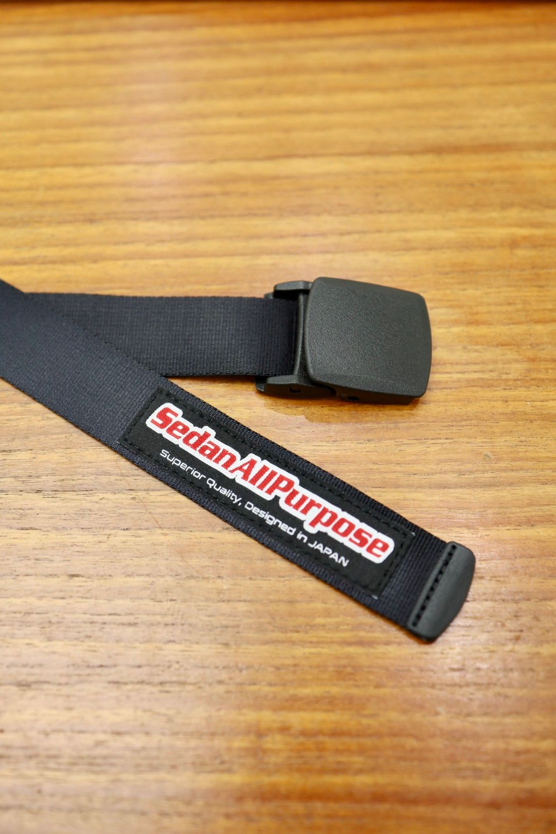 セダンオールパーパス 26SS Skate Logo Nylon Web Belt(SD26S-AC01)BLACK