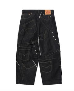 ジュンヤワタナベマン Levi'sダブルネームカスタムデニムパンツ style 2024.4.5