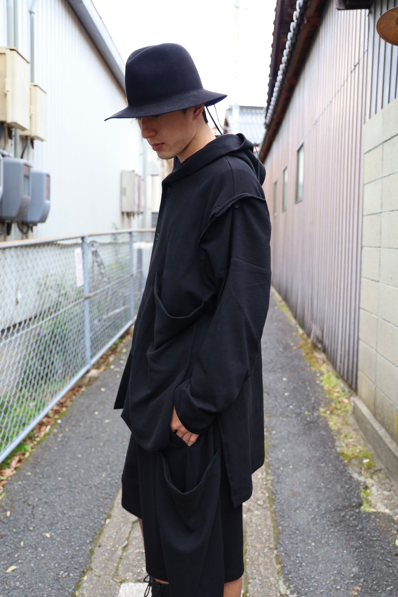 YOHJI YAMAMOTO POUR HOMME BIGポケットカーディガン セットアップスタイル 新作発売！