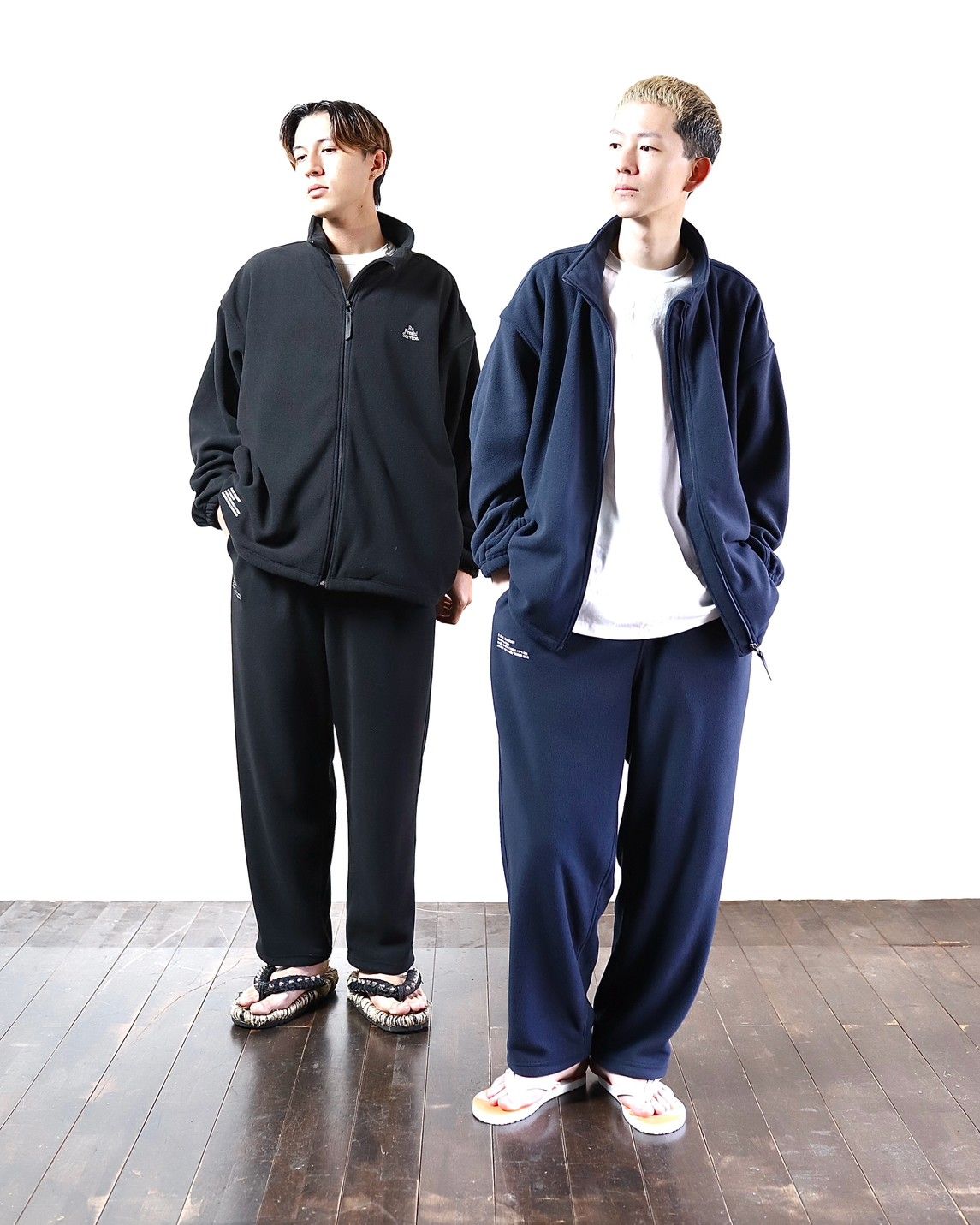 ReFresh!Service FLEECE TRACK SUIT ネイビー LCOMOLIAU - cliente