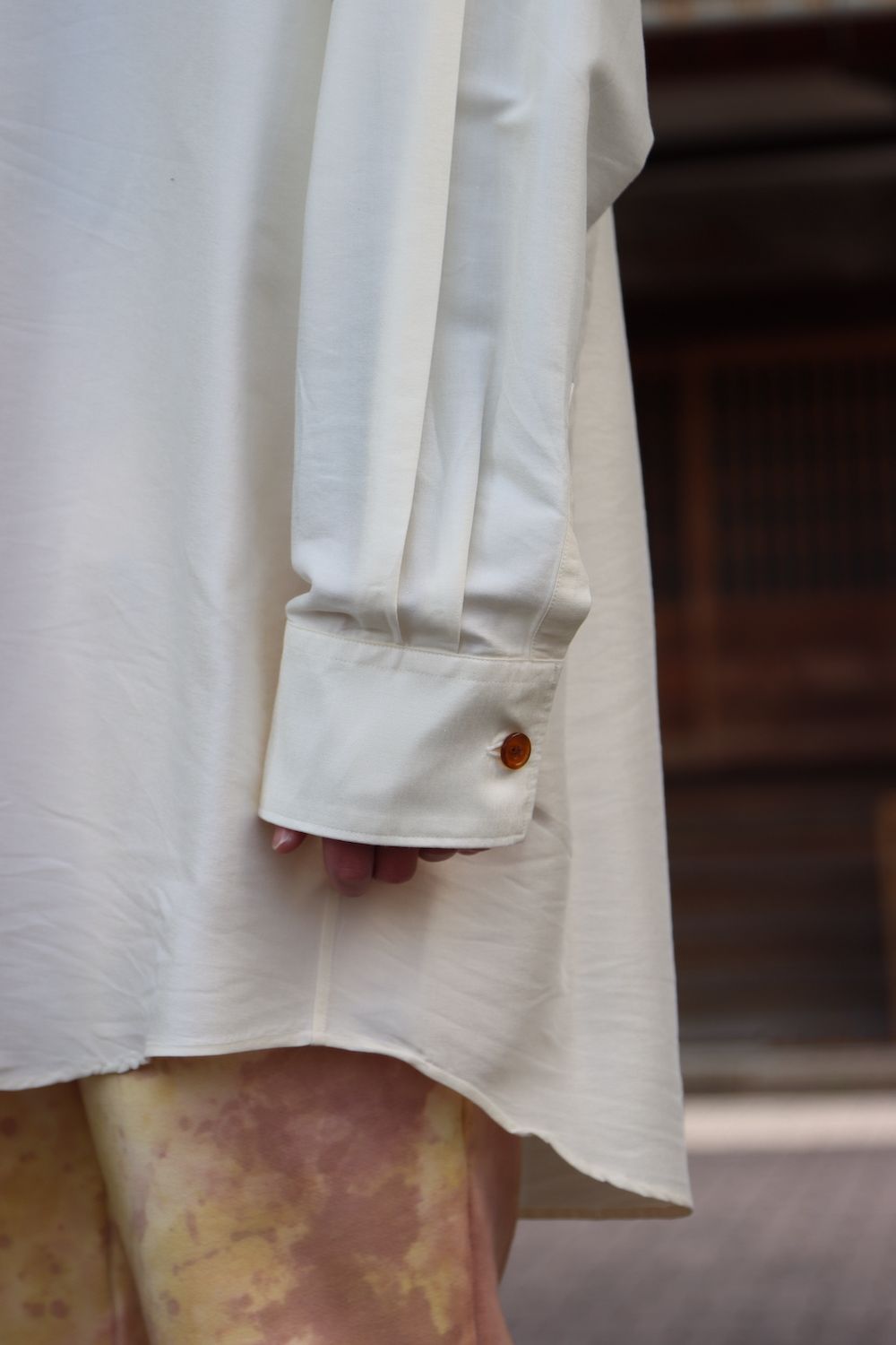 【関税込み】doublet オフホワイト Milk Fiber Tシャツ doublet MILK FIBER OVERSIZED SHIRT(22SS18SH103) style.2022.1