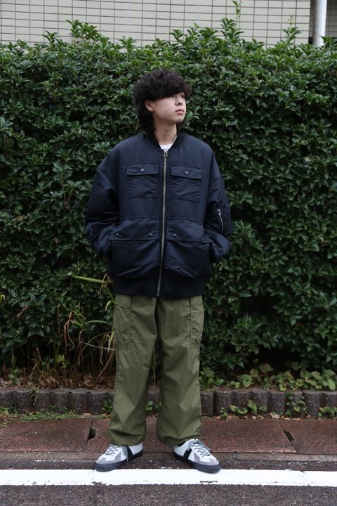 FreshService FIVE POCKET BOMBER JACKET w/INSULATION(FSW-21-CT_85) style. 2021.08.23.