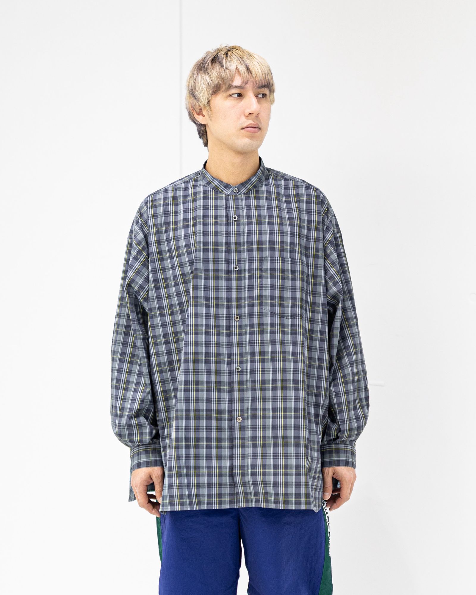 FreshService MADRAS DRY TECH BAND COLLAR SHIRT 2月14日(土)新作発売！