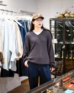 Graphpaper Coiled Wool Nylon Skipper Knit  style 2026.05.01