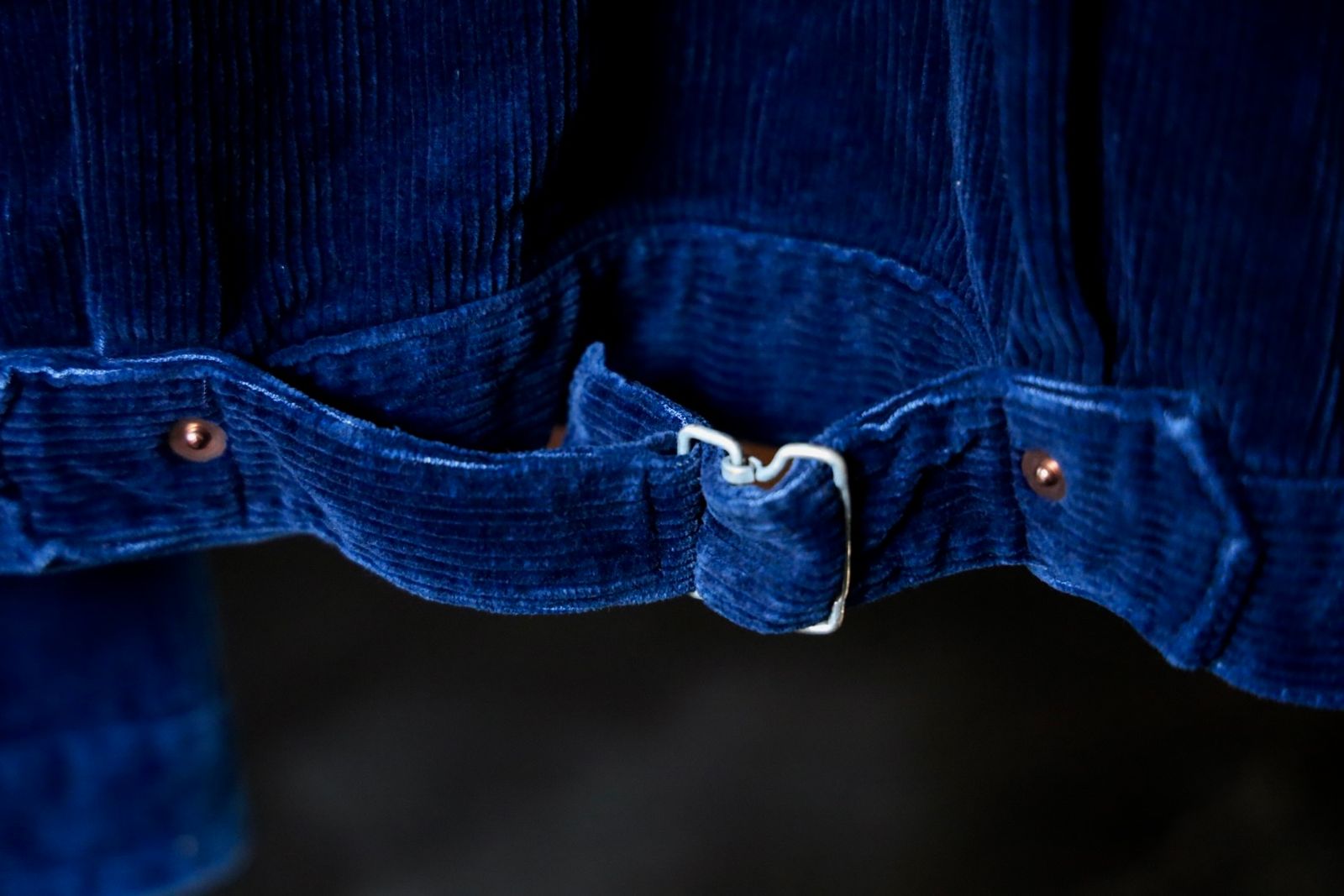 ファウンダ 25AW CORDUROY JACKET(015FD252019)INDIGO☆新作発売！