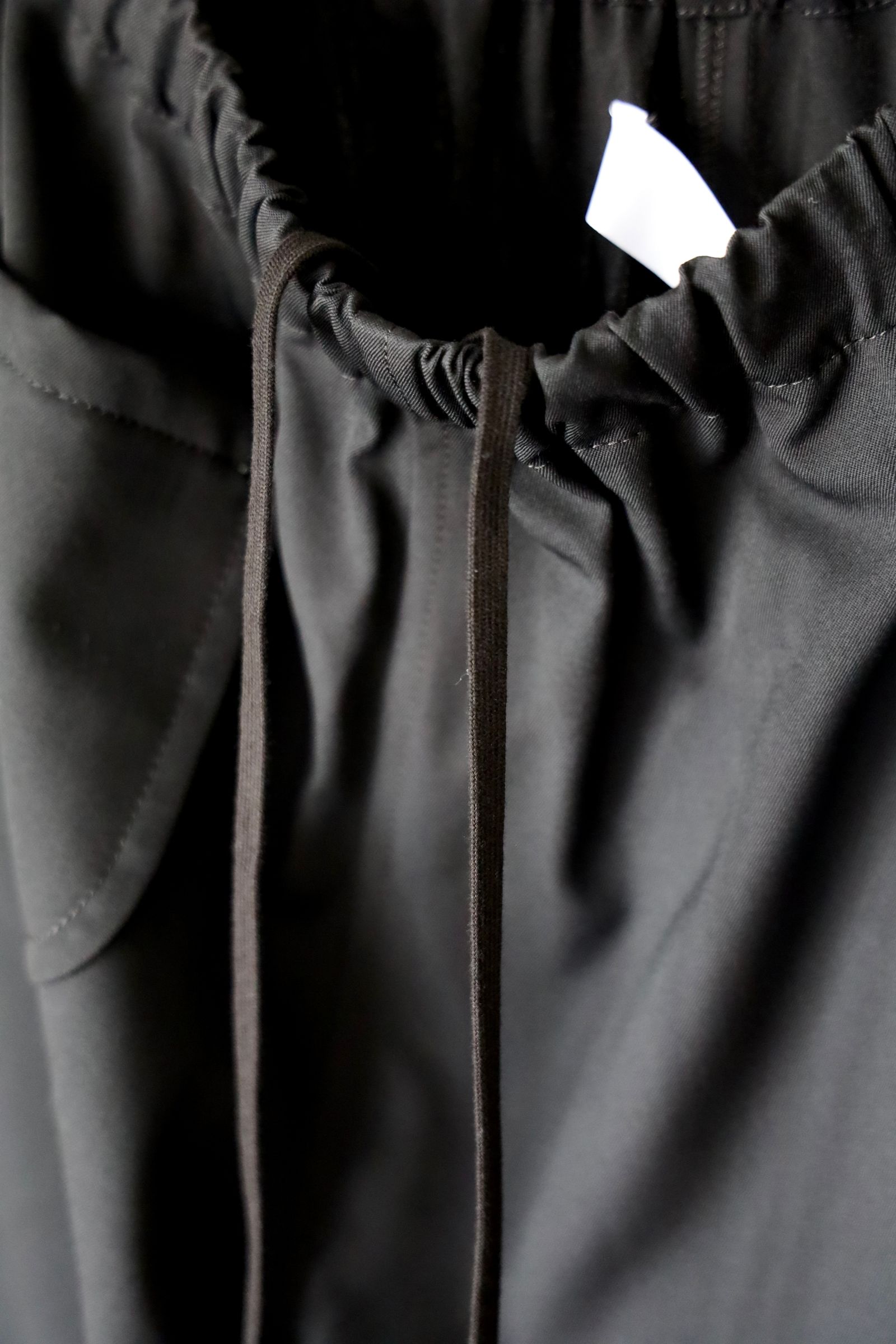 tao 26FW ウールギャバ後染パンツ(TC-P104-051)BLACK☆9月18日(金)発売！