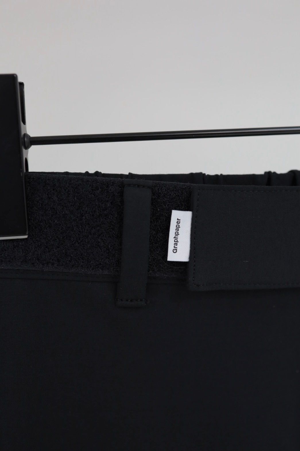 グラフペーパー26SS Compact Ponte Wide Tapered Chef Pants(GM261-40042B)BLACK