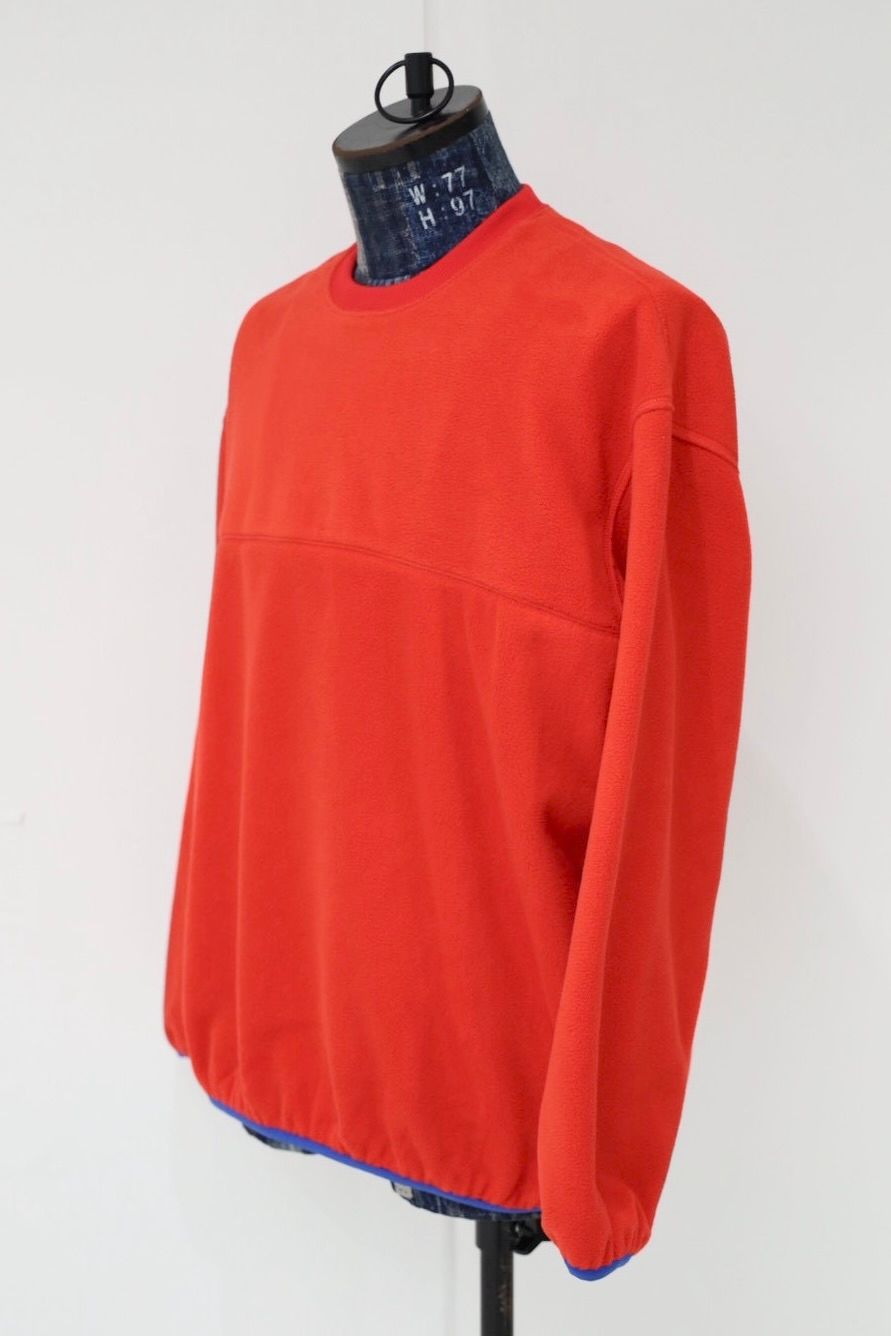 フレッシュサービス MICRO FLEECE CREW NECK PULLOVER(FSC253-70192)RED★10月18日(土)発売！