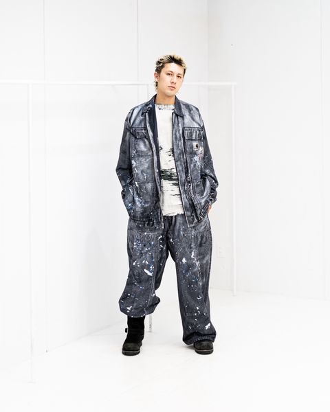 TALKING ABOUT ABSTRACTION PRINTCOVERALL MARKスタイル！