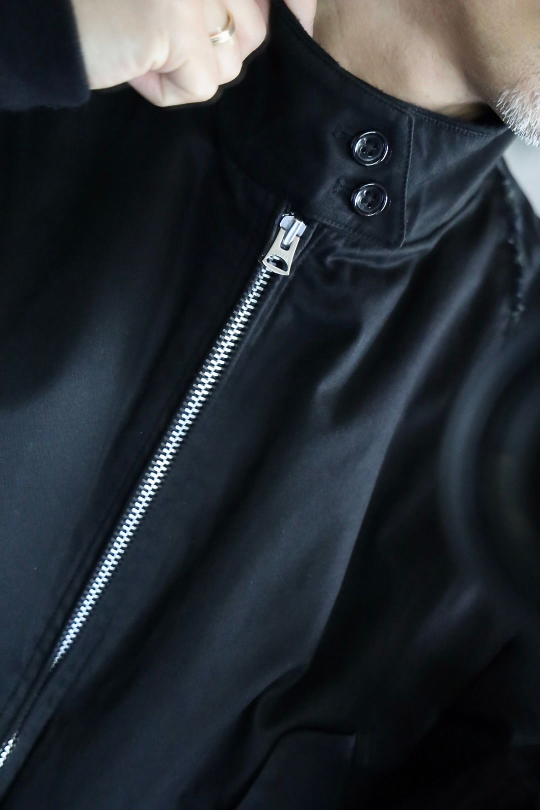 ヨーク 25FW CONNECTED HARRINGTON FLIGHT JACKET(YK25FW01026B)BLACK☆9月6日(土)発売！