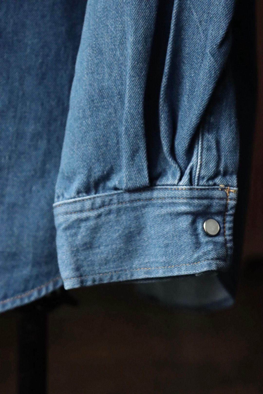 イズネス25AW WESTERN SHIRTS(Enzyme Wash)(1007AWSH01-1)INDIGO