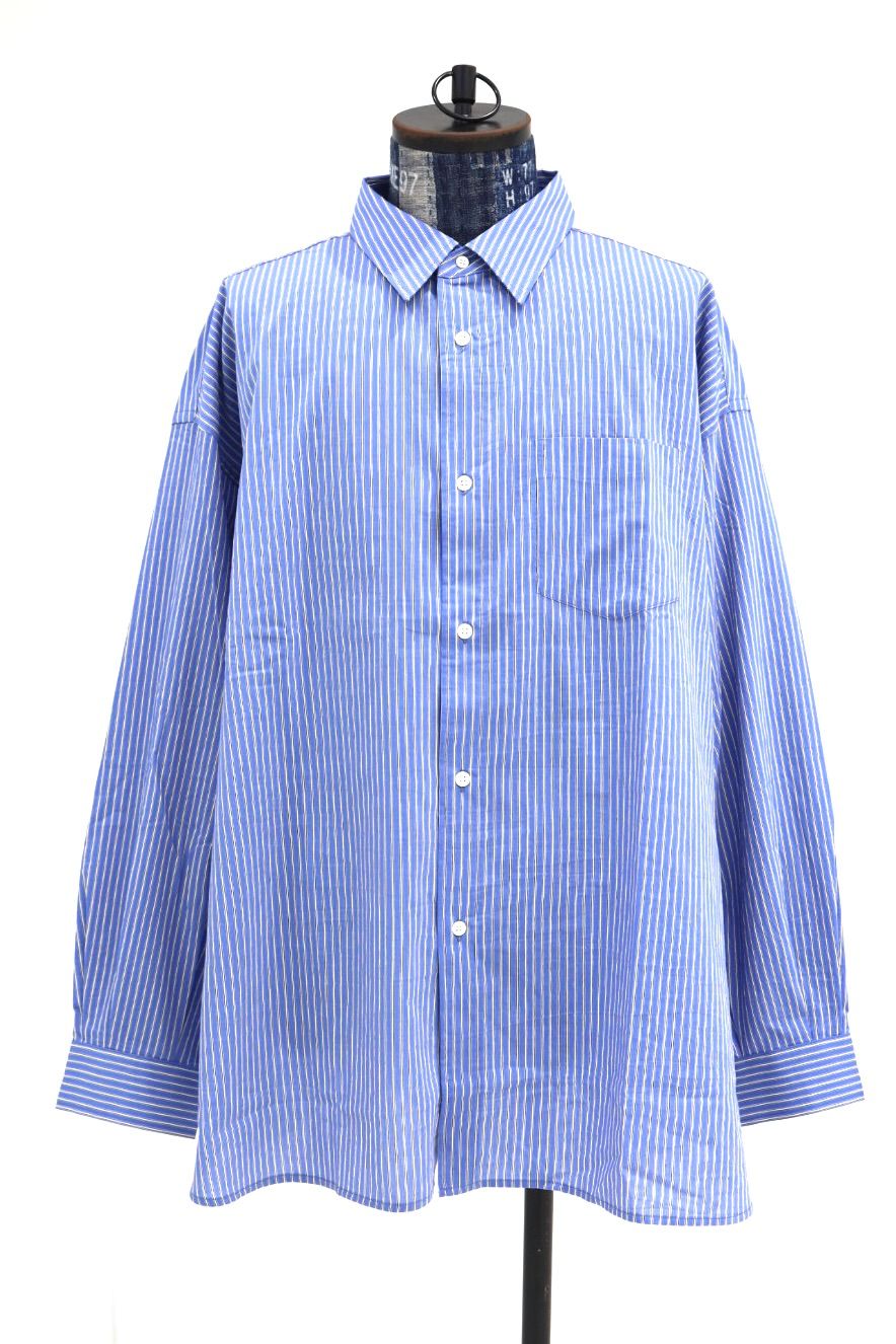 フレッシュサービス 26SS CHRAFTeX® L/S STRIPE SHIRT(FSC262-50007)BLUE STRIPE☆5月30日(土)発売！