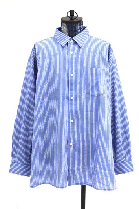 フレッシュサービス 26SS CHRAFTeX® L/S STRIPE SHIRT(FSC262-50007)BLUE STRIPE☆5月30日(土)発売！