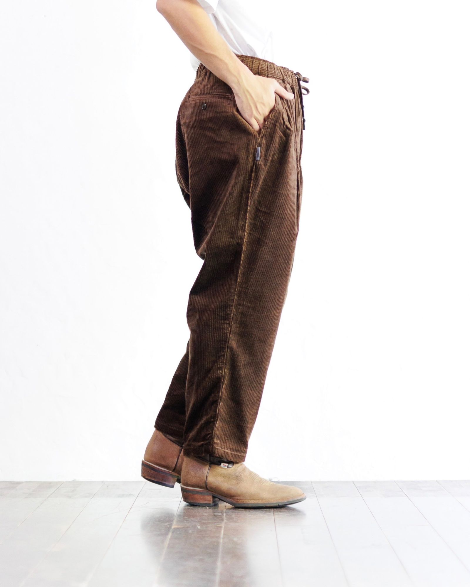 S.F.C 24FW エスエフシーSFC WIDE TWO TUCK PANTS(SFCFW24P05)Brown☆10月19日(土)発売！