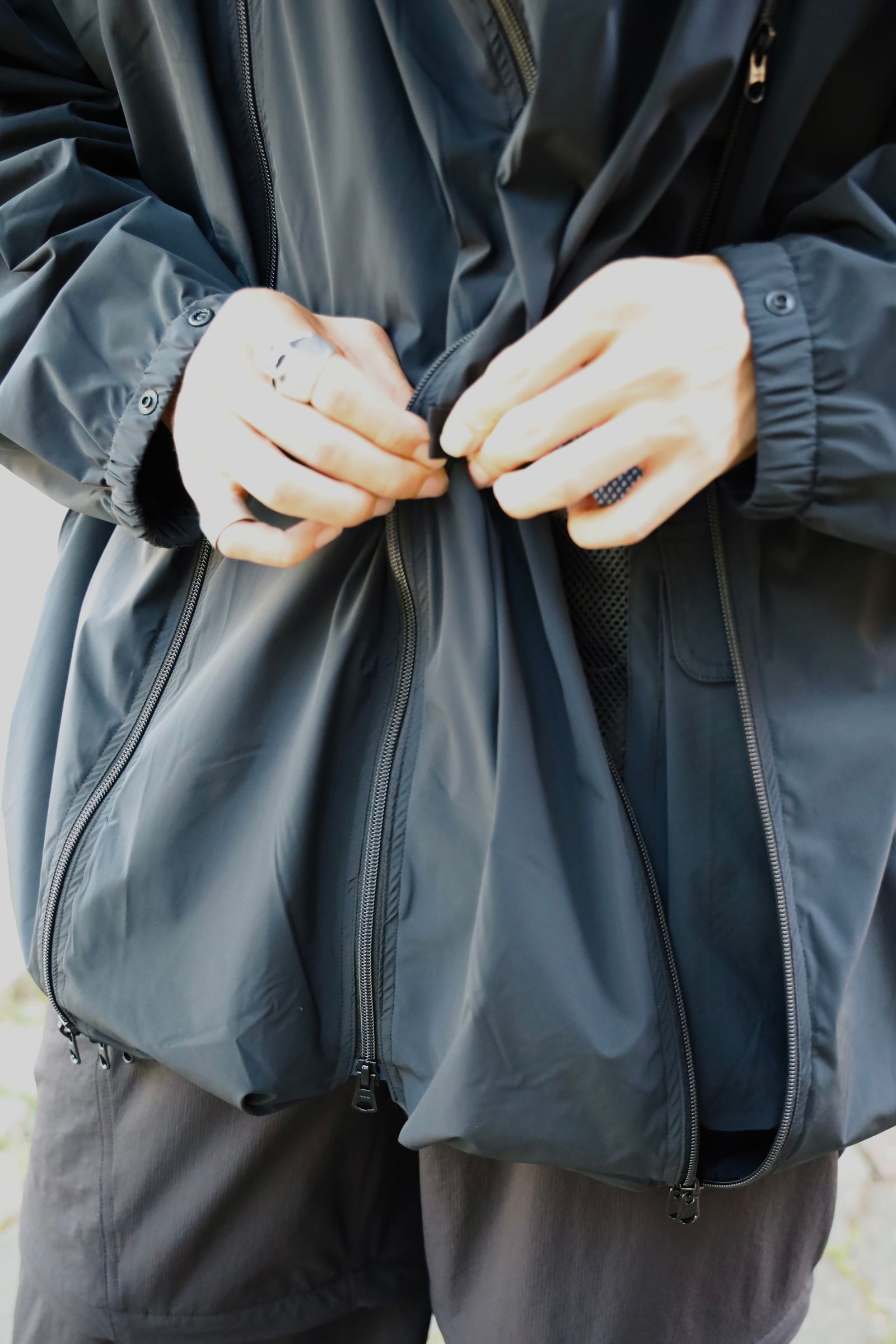 is-ness 24SS TECHNICAL VENTILATION JACKET style 2024.5.4