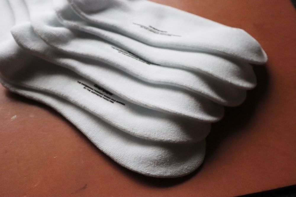 グラフペーパー ソックス 3-Pack Socks(WHITE)
