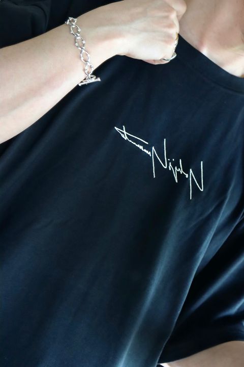 Yohji Yamamoto×New Era OVERSIZED PERFORMANCE SHORT SLEEVES TEEスタイル.2022.4.13.