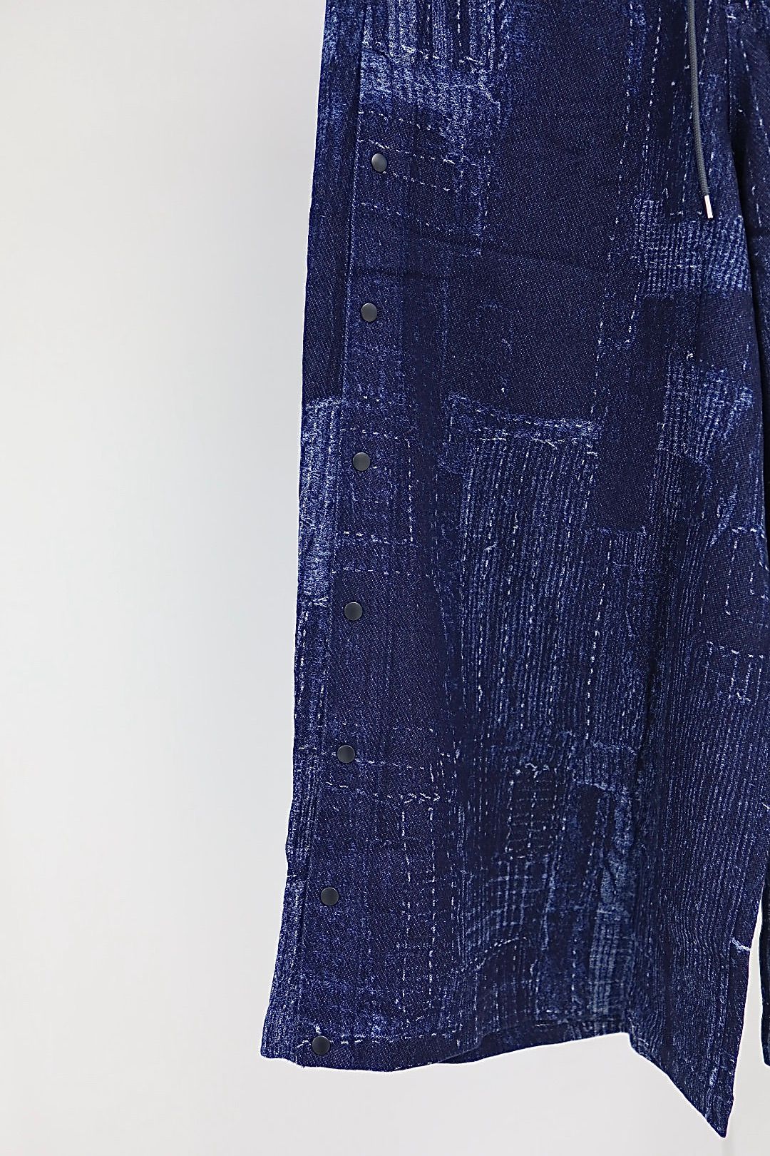 ファンダメンタル 26SS BORO SIDE BUTTON HAKAMA PANTS RINSE (FA26PN17R) INDIGO☆新作発売！