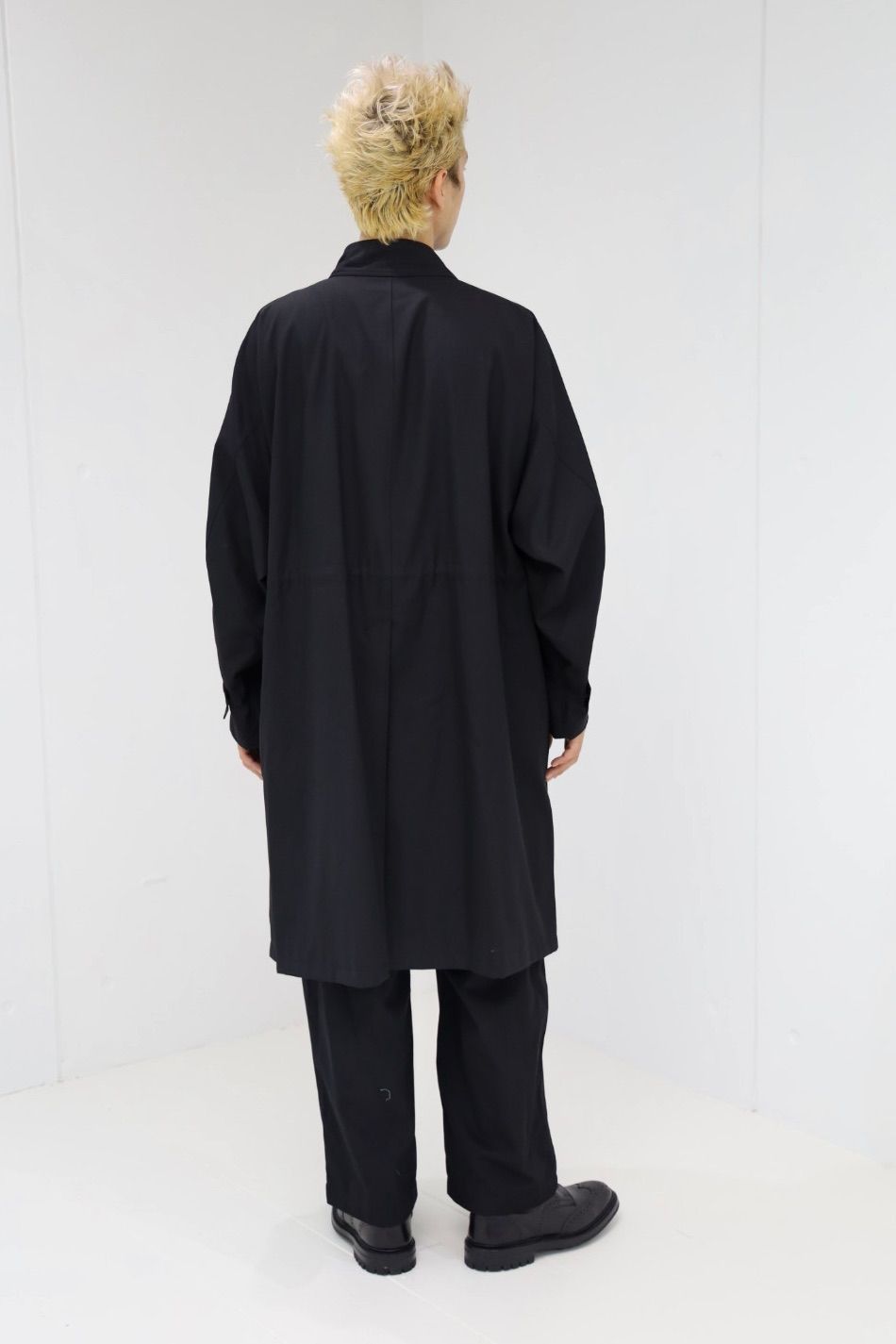 プロダクトトゥエルブ T/W Rain Coat (25AW-PC002)BLACK