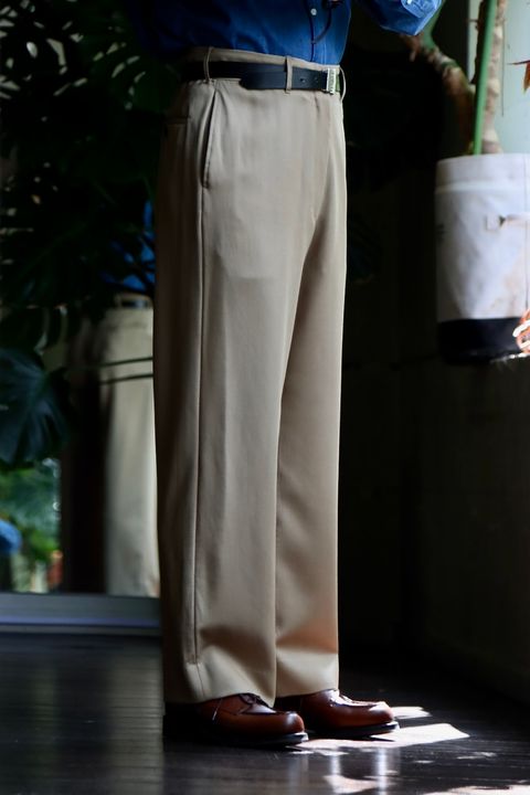 A.PRESSE Vintage Wool Trousersスタイル