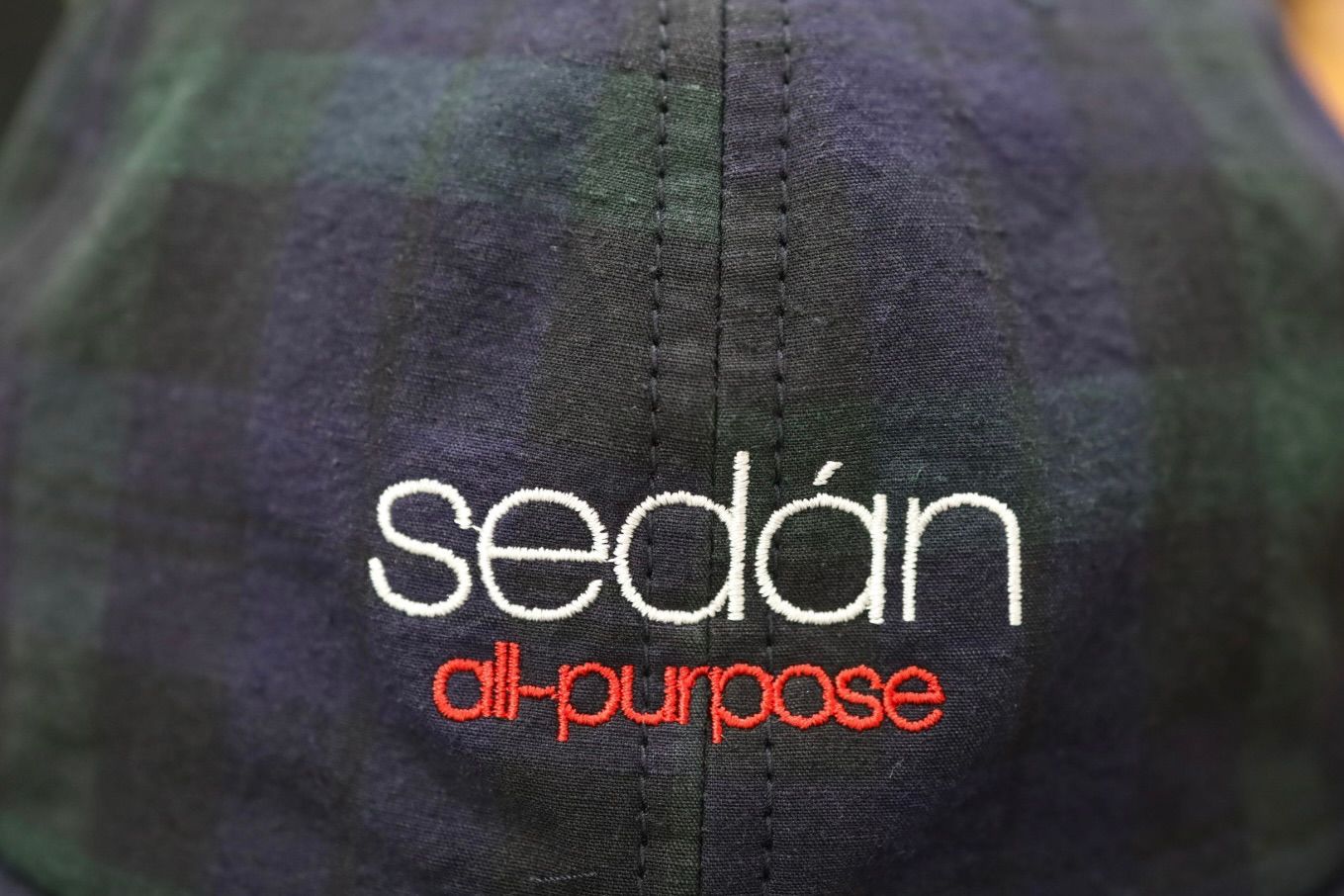 セダンオールパーパス SS26 Classic Logo Cotton Linen Cap(SD26S-CP04)Blackwatch☆3月20日(金)発売！