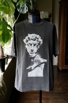 トーキングアバウト ジ アブストラクション 25AW TシャツMICHELANGELO TEE(2526AW-T-001)BLACK☆新作発売！