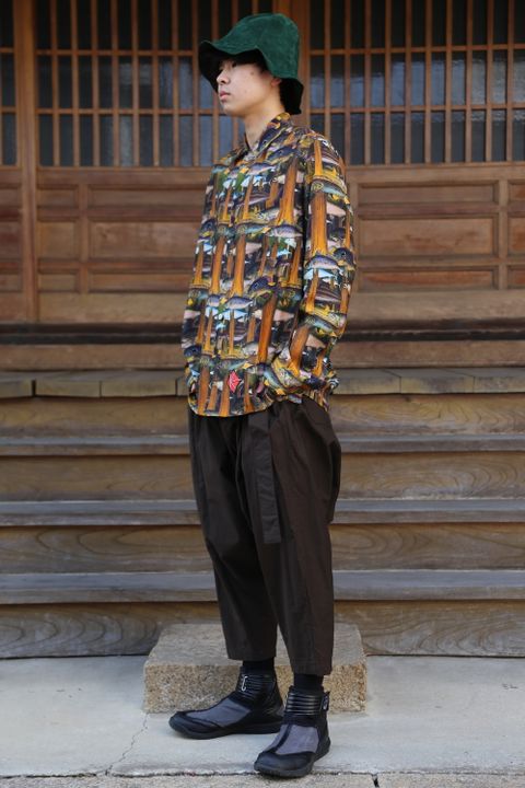 KIDILL×Winston Smith LS Aloha Shirts(KL496-DD) style 2021.02.11.