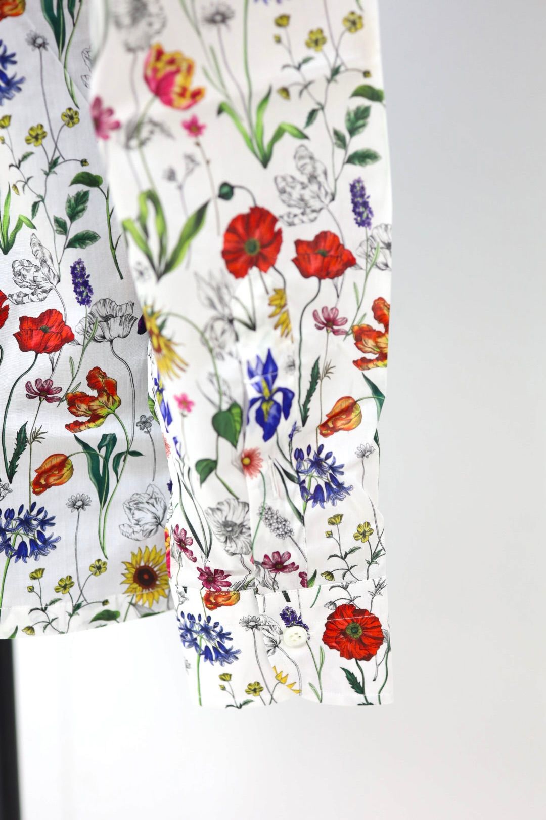 ジュンヤワタナベマン 26SS MARIA SANTAGELO 綿花柄シャツ(WQ-B013-051)☆2月6日(金)発売！