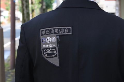 Yohji Yamamoto pour Homme 2020AW K-メッセージ刺繍ジャケットstyle.2020.9.9.