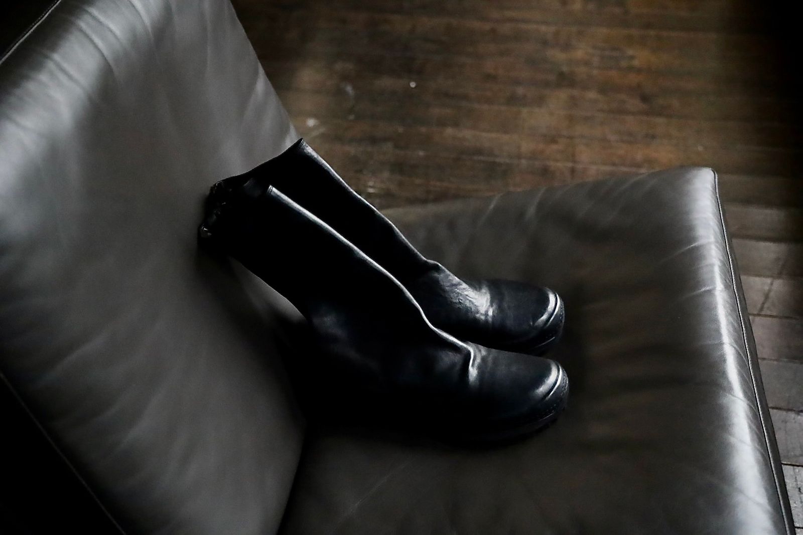Yohji Yamamoto 25AW GUIDI バックジップブーツ(HL-E26-772)BLACK☆新作発売！