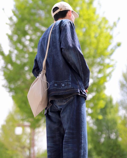 YOKE ヨーク23SS LASER PROCESSED DENIM セットアップスタイル