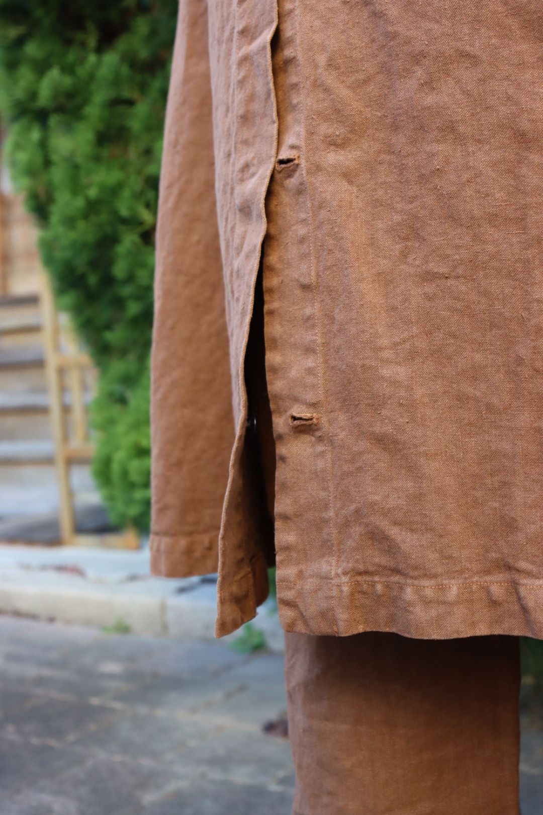 Ets.MATERIAUX M38 Motor cycle coat"BROWN"style.