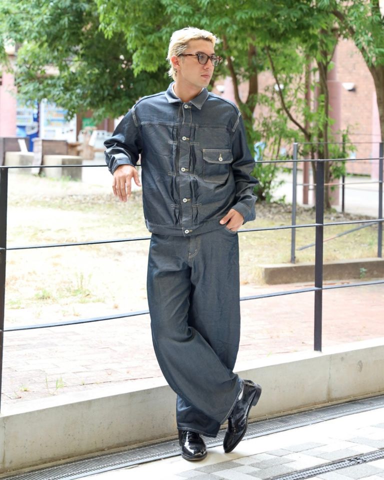 COMME des GARCONS HOMME エステルサージ 製品染デニムジャケット 9月4日(土)新作発売！
