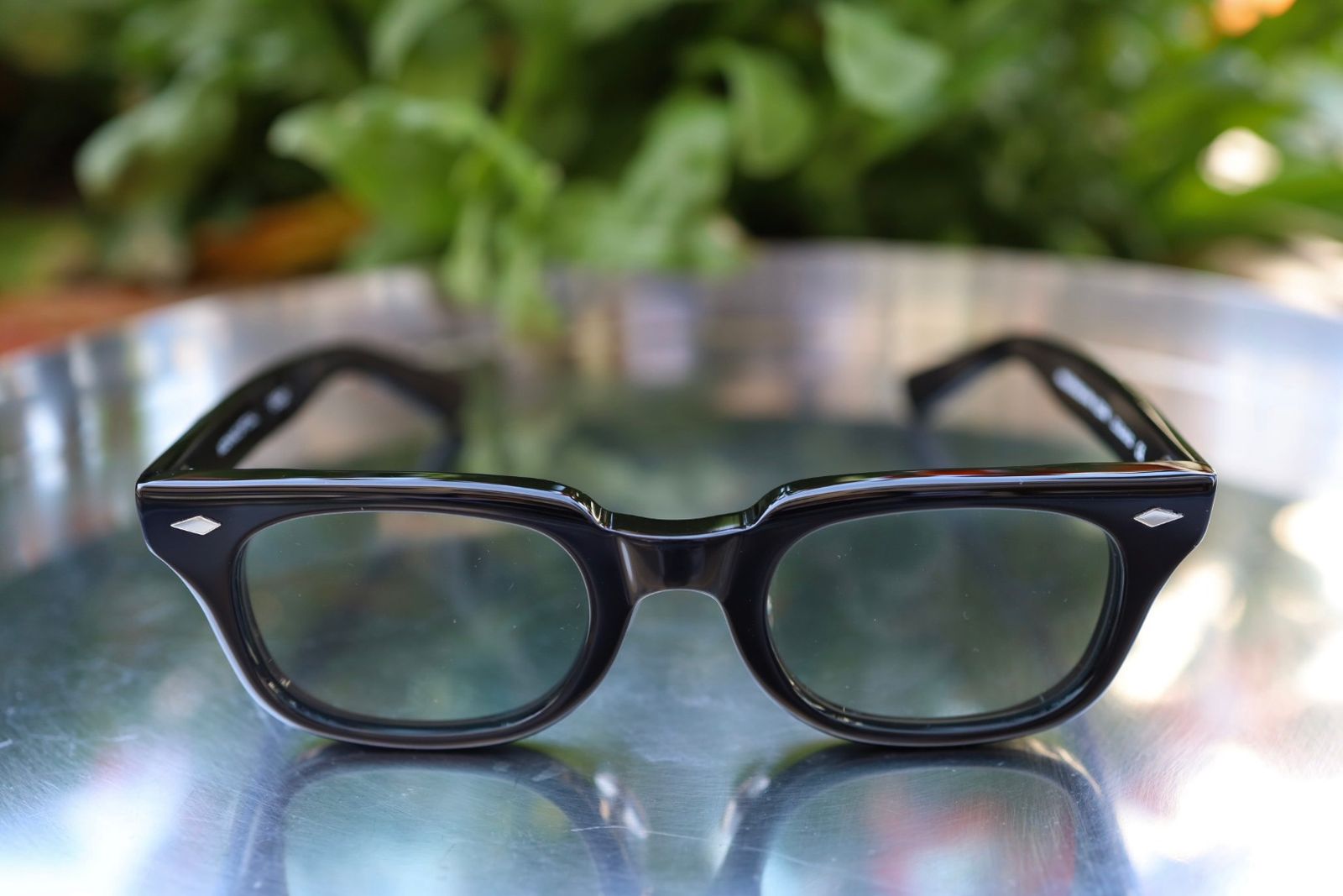 ノチノオプティカル "ONDA " #1.GLOSS BLACK × CLEAR to GREY (調光モデル)