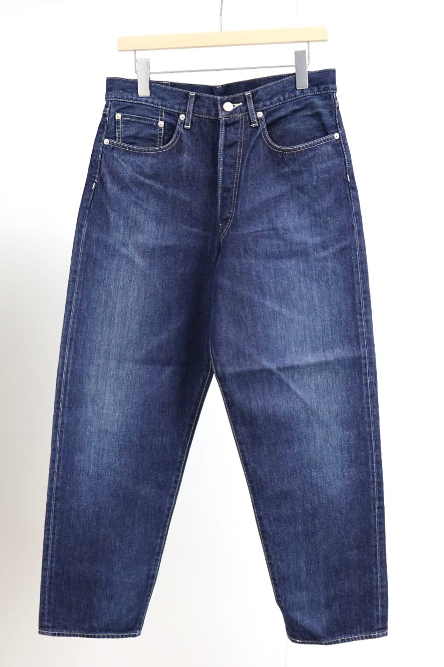グラフペーパー Selvage Denim Five Pocket Tapered Pants(GU261-40058DB)INDIGO_DARK FADE★1月24日(土)発売！