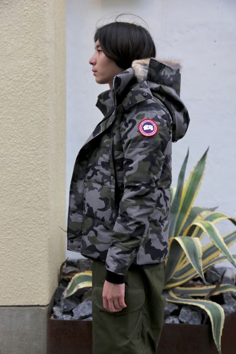 CANADA GOOSE WYNDHAM PARKA FF PRINT"CLASSIC CAMO COASTAL GREY" style.2020.10.10.