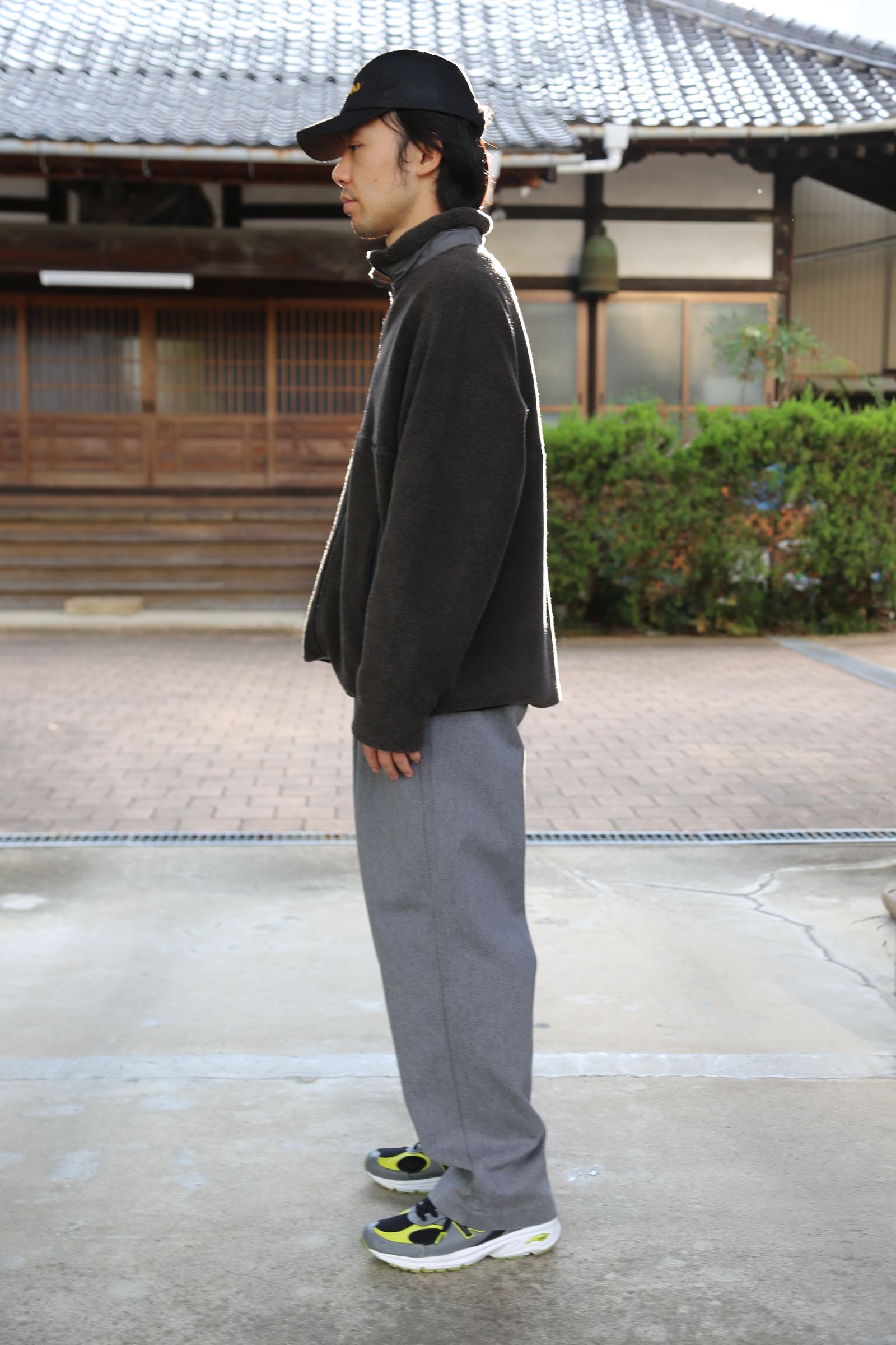 Graphpaper Wool Boa Zip-Up Blouson Style.2020.10.19.
