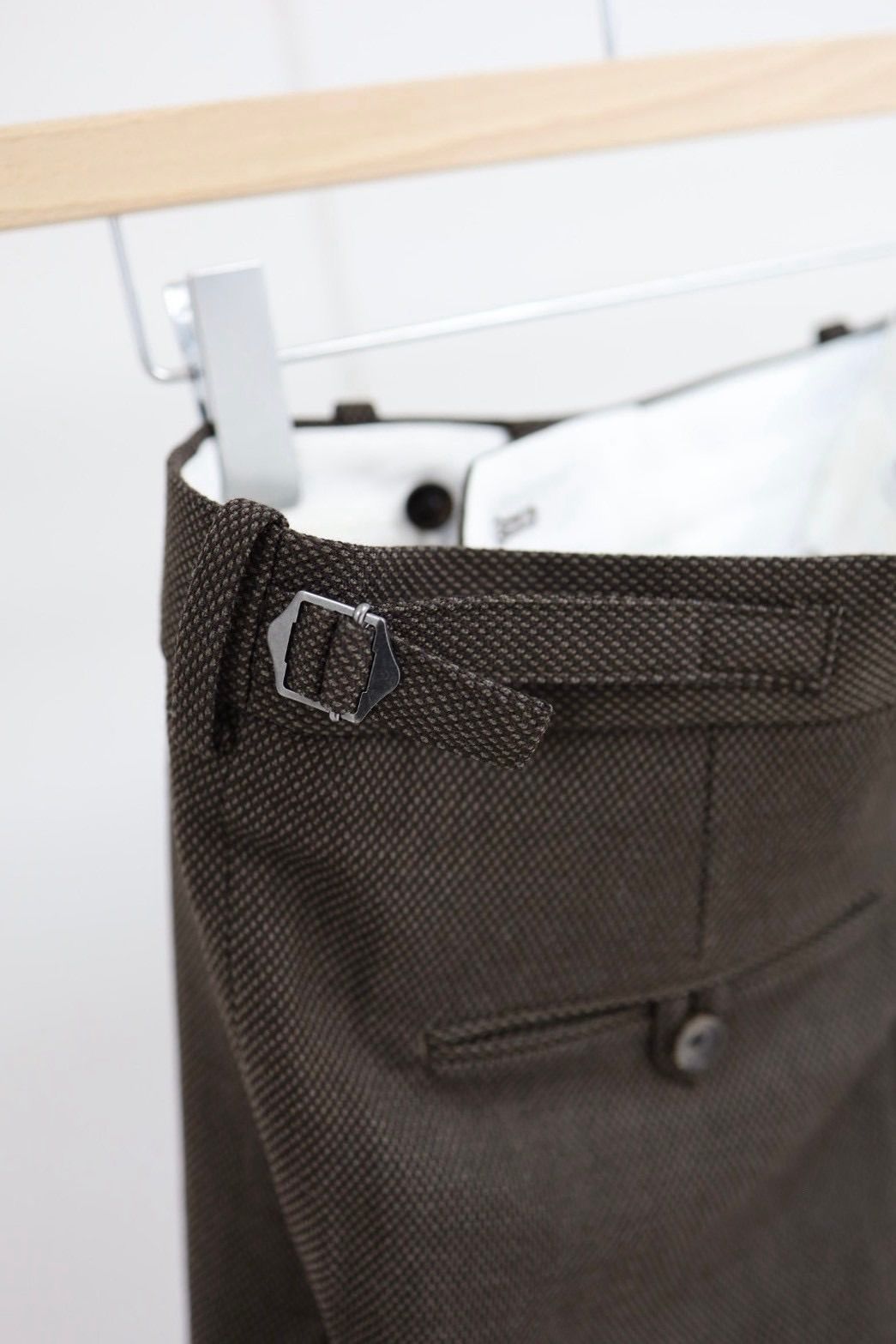 マーカ 26AW REGULAR FIT STRAIGHT TROUSERS(M26C10PT03C) BROWN BIRD’S-EYE☆新作発売！