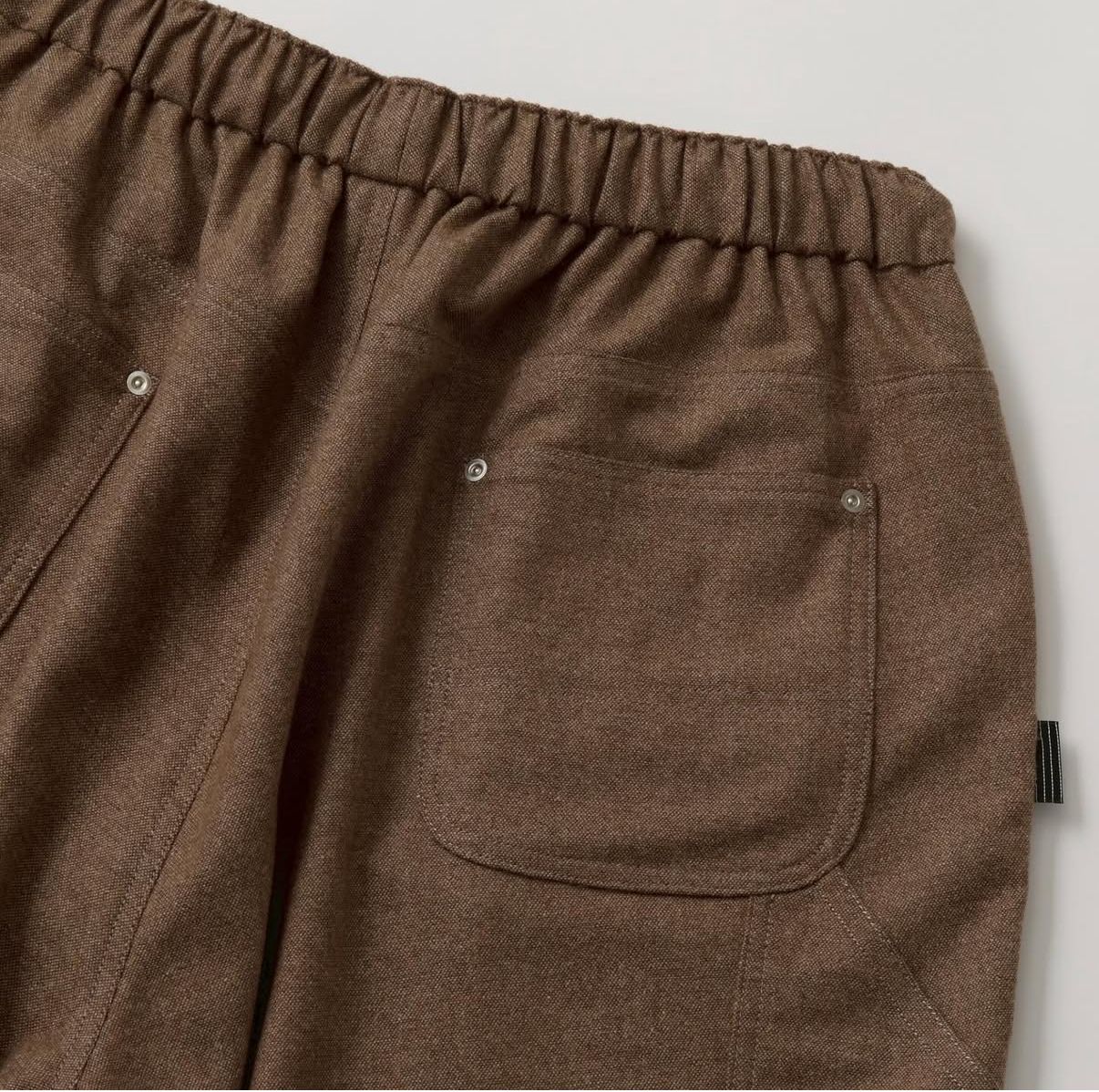 S.F.C 25FW エスエフシー CASHMERE WOOL DOUBLE KNEE PANTS(SFCFW25P08)Beige M★11月22日(土)発売！