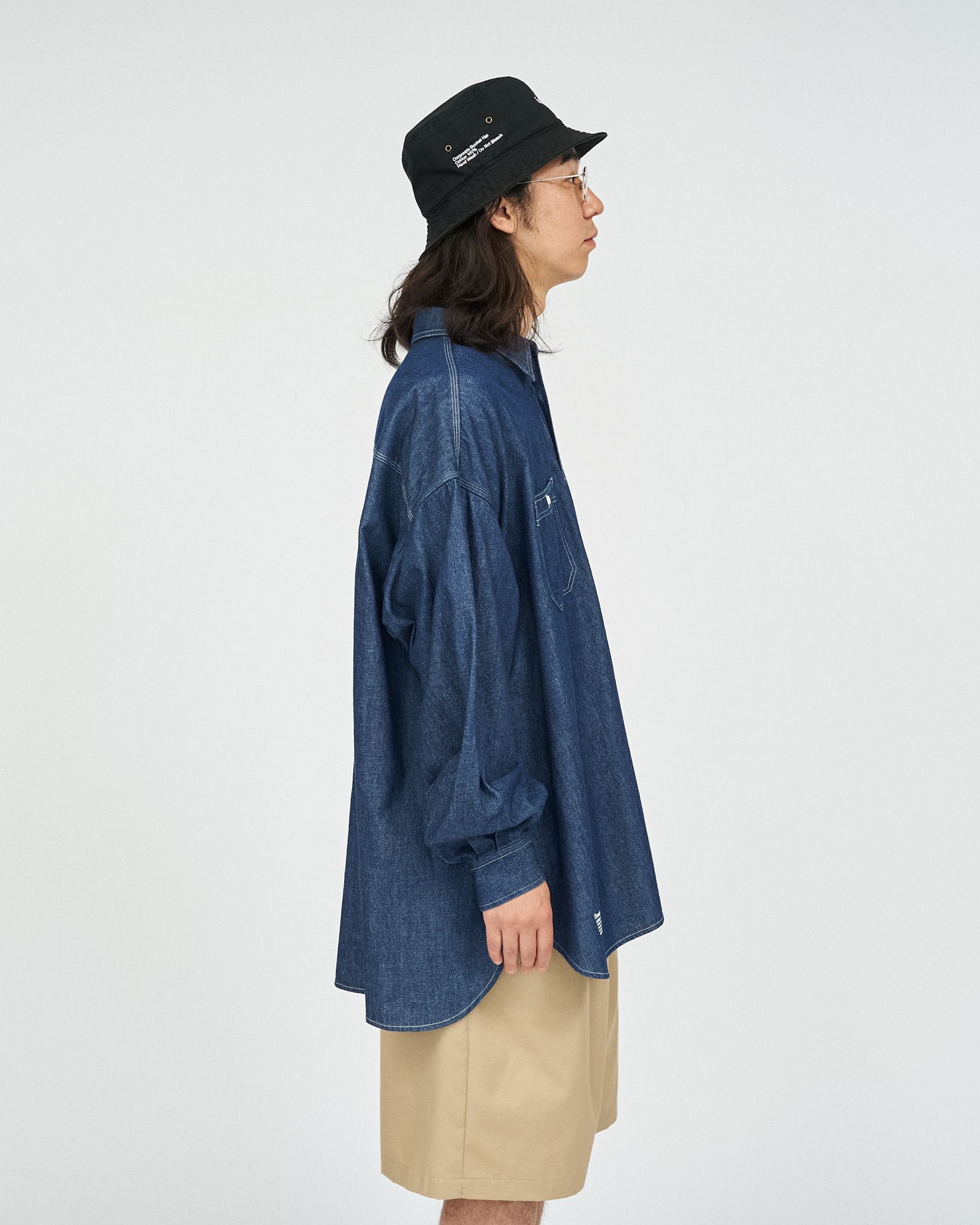 FreshService - フレッシュサービス LIGHT DENIM L/S SHIRT