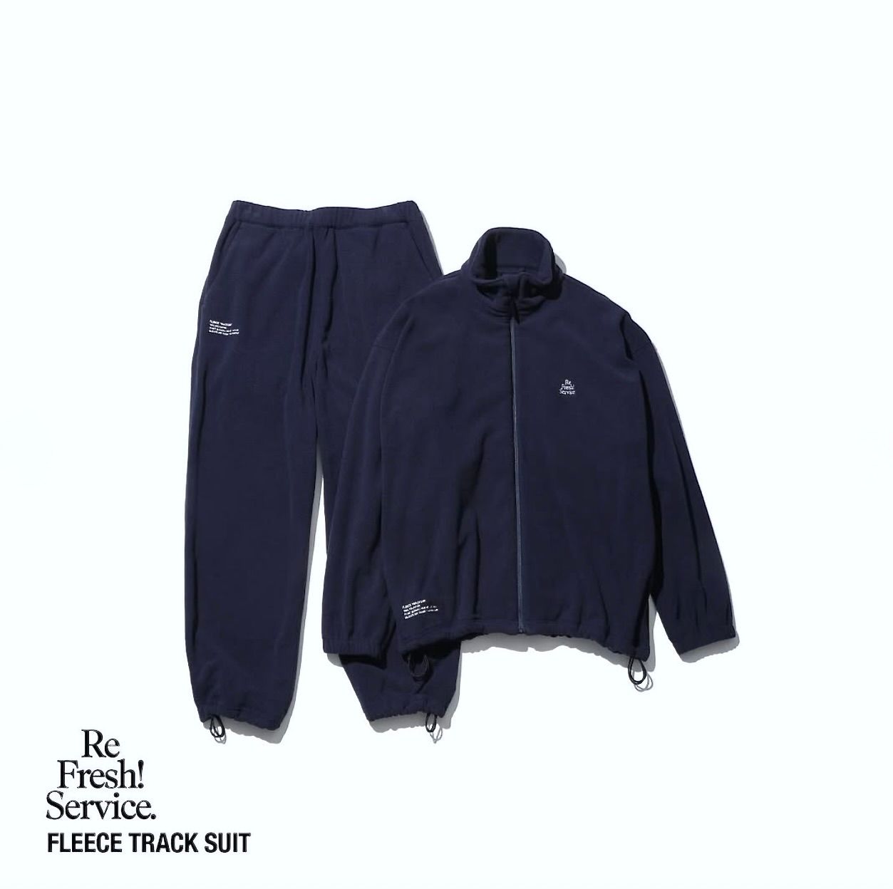 ReFresh!Service. “FLEECE TRACK SUIT”(NAVY)☆9月27日(土)発売！