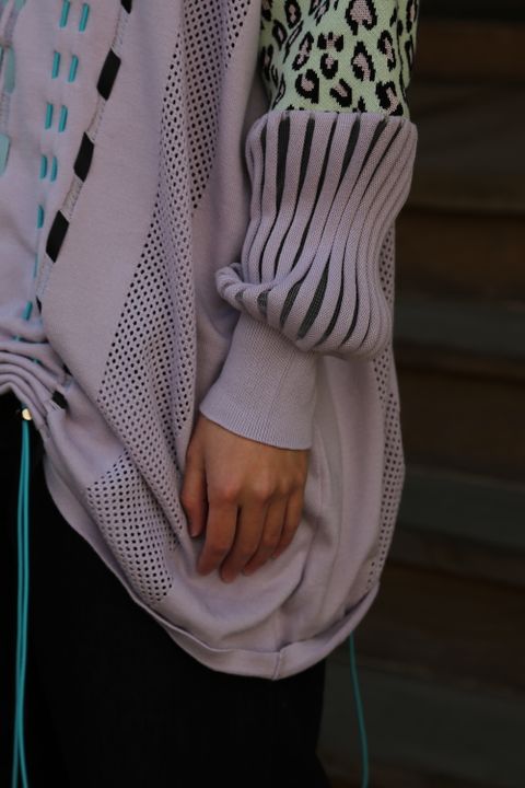 KIDILL×rurumu Drawcord Knit Pullover(KL495) style 2021.02.28.