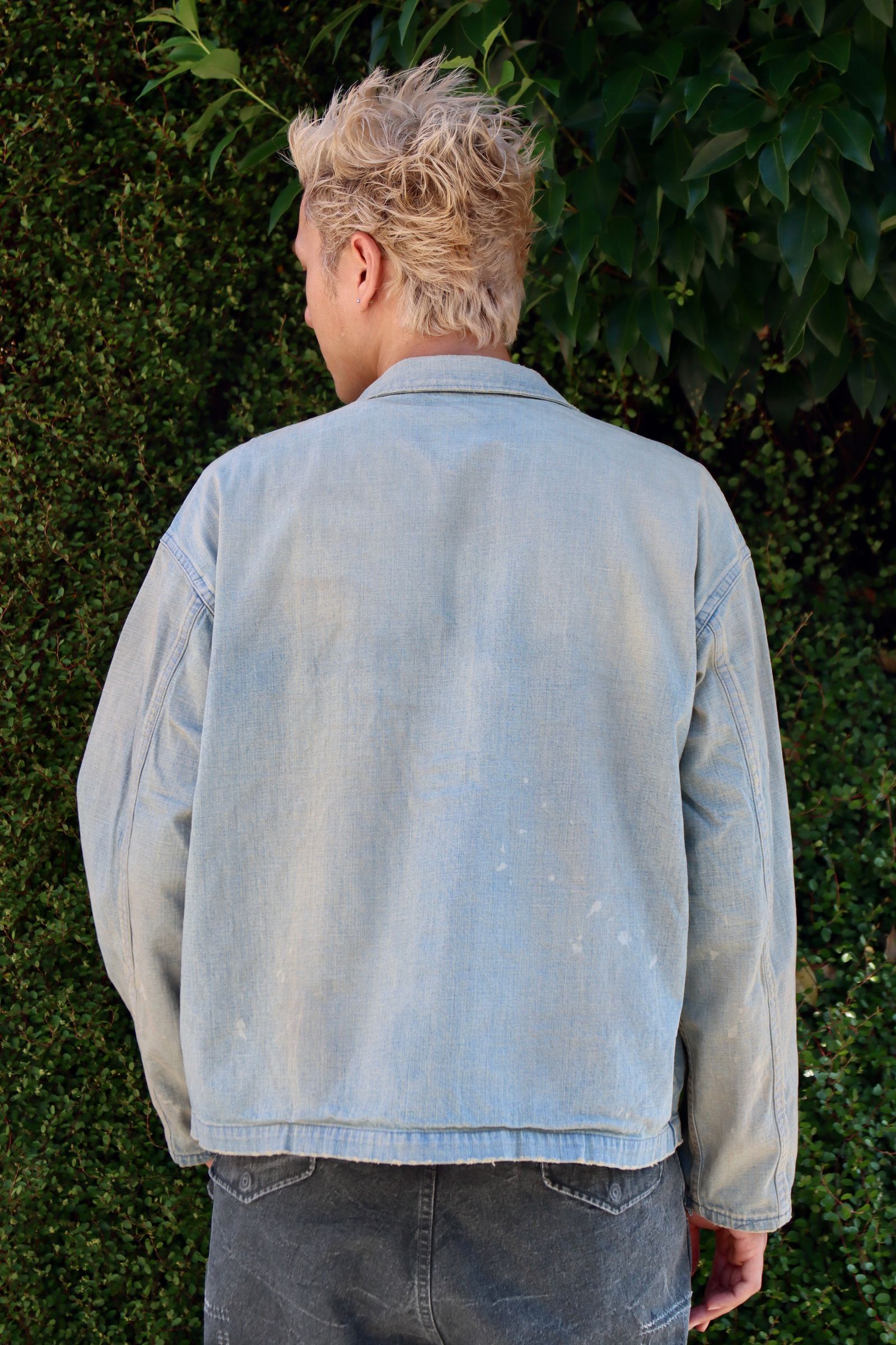 ジャケット・アウター 25ss A.PRESSE US NAVY Denim Jacket A.PRESSE - アプレッセ 25SS US NAVY Denim Jacket(25SAP-01-26H