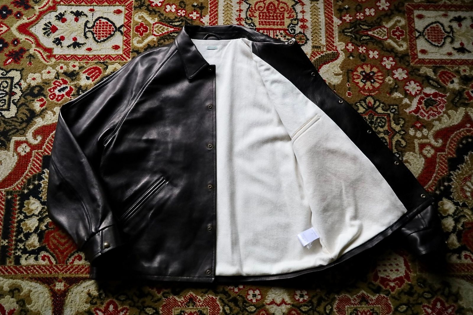 アプレッセ 2026 STYLE2 Leather Coach Jacket(26AAP-01-01)BLACK☆9月5日(土)発売！
